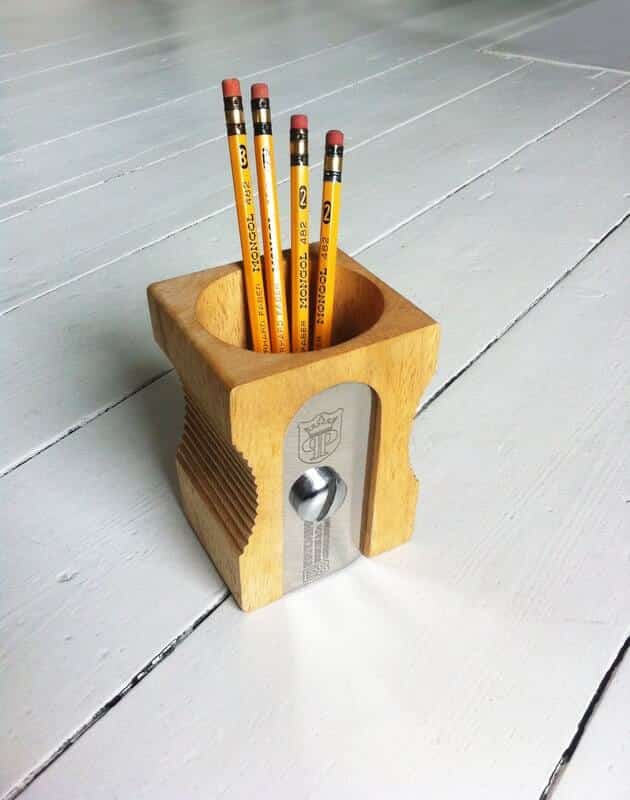 Desktop Tidy Pencil Sharperner Pot
