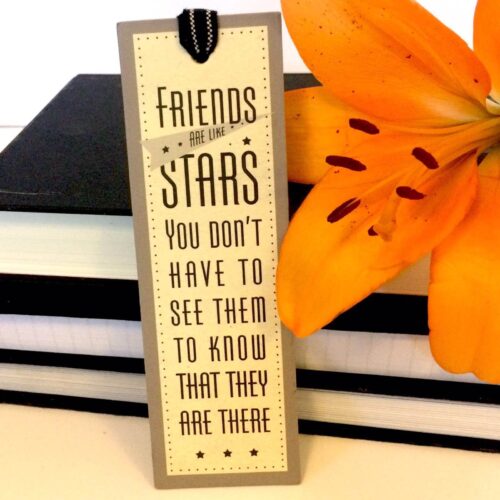Friends Are Like Stars East of India Bookmark
