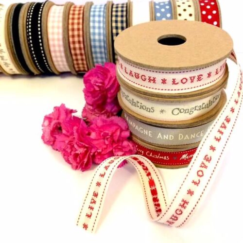 Live Love Laugh East of India Ribbon