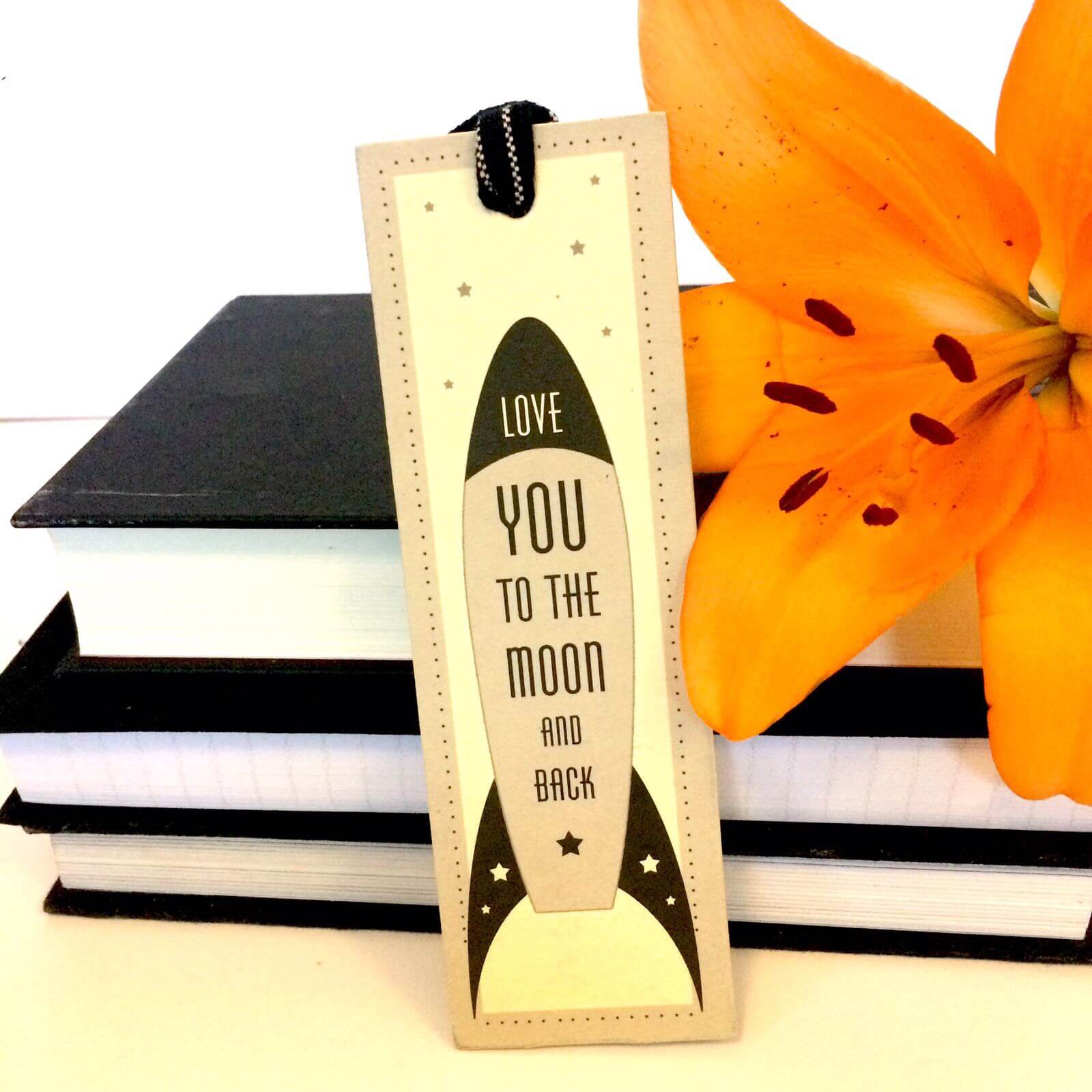 Love You To The Moon And Back East of India Bookmark