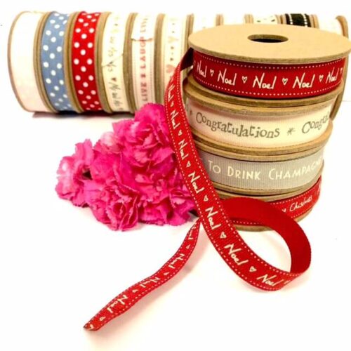 Red Noel East Of India Ribbon