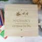 Personalised Christmas Eve Box With Santa and Sleigh
