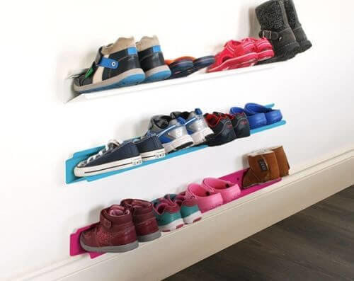 Kids hot sale shoe holder