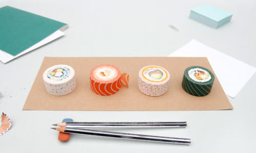 sushi-washi-tape-on-desk
