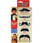 5-Drinking-Straws-Attachable-Moustaches-Novetly-Joke-Pack-Moustache-Straw-Set-390720561492