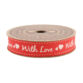 100-Cotton-Red-Ribbon-Reel-With-Love-Hearts-Decorative-Gift-Wrap-5M-Valentines-351001571213